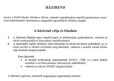 hazirend kep